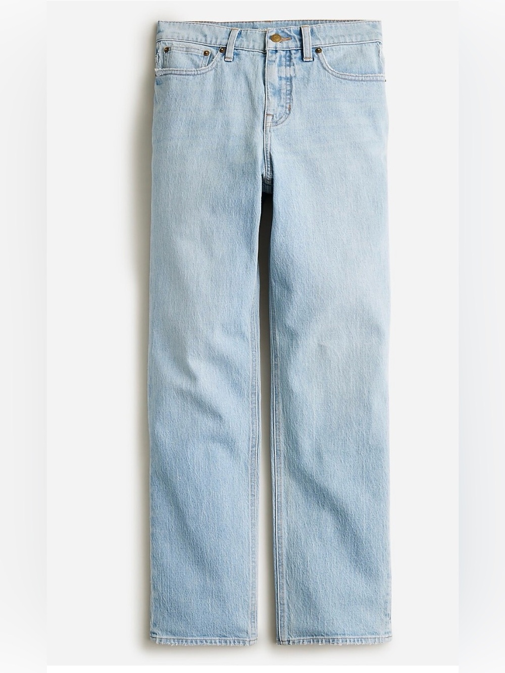 J.Crew High-rise '90s classic straight-fit jean‎ in Clear Indigo wash Size 27